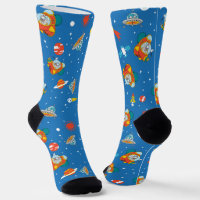 Dr. Seuss | Cat in the Hat Space Pattern