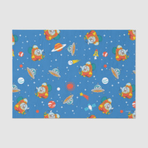 Dr. Seuss   Cat in the Hat Space Pattern Tissue Paper