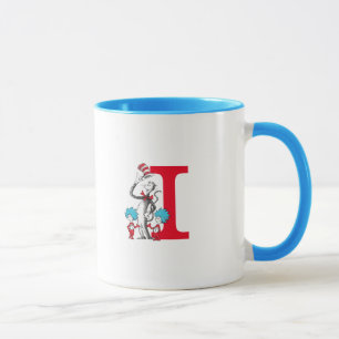 Dr. Seuss Cat in the Hat, Thing One Monogram I Mug