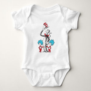 Dr. Seuss Cat in the Hat, Thing One & Thing Two Baby Bodysuit