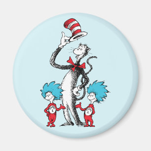 Dr. Seuss   Cat in the Hat, Thing One & Thing Two Magnet