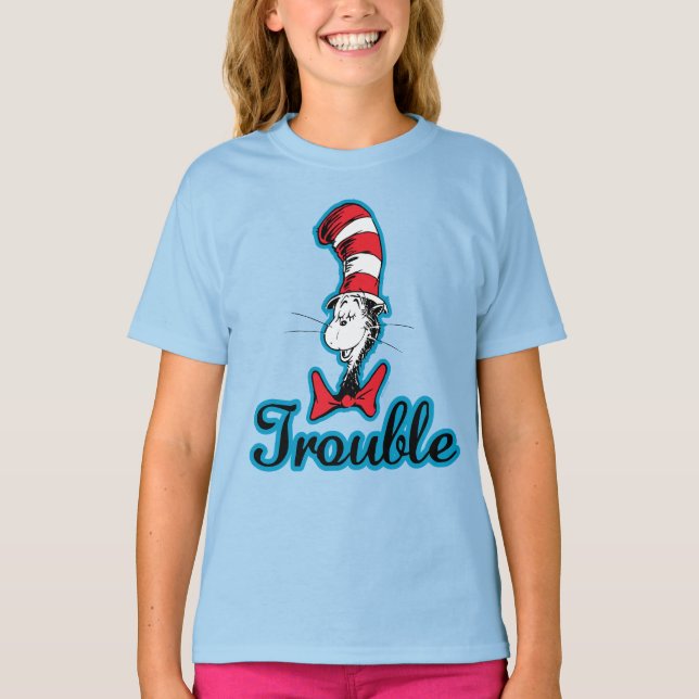 Dr. Seuss | Cat in the Hat Trouble T-Shirt (Front)