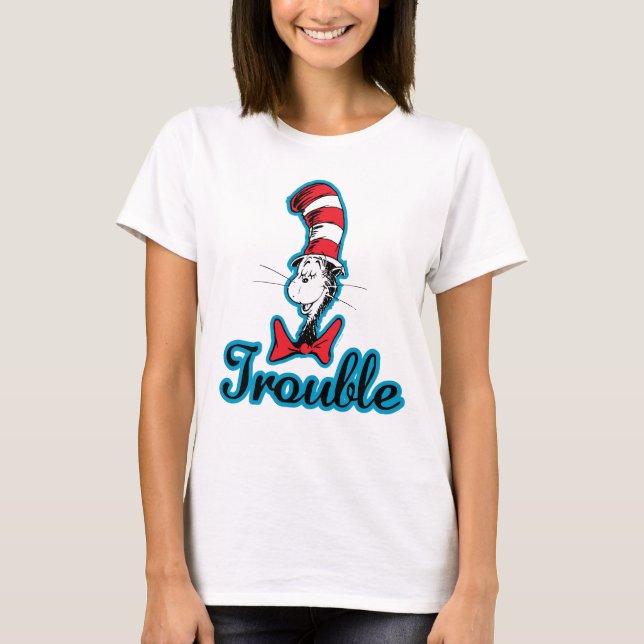 Dr. Seuss | Cat in the Hat Trouble T-Shirt (Front)