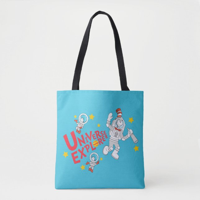 Dr. Seuss | Cat in the Hat Universe Explorer Tote Bag (Front)