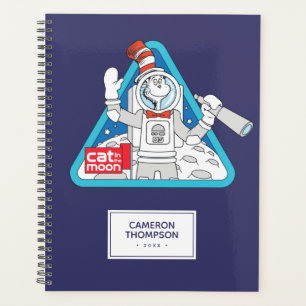 Dr. Seuss   Cat in the Moon Outer Space Graphic Planner