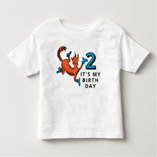 Dr. Seuss Character Confetti   Kids Birthday Toddler T-Shirt