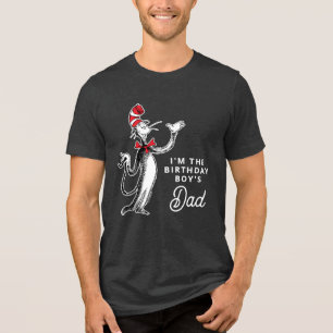Dr. Seuss Character Confetti   Kids Birthday Tri-Blend Shirt