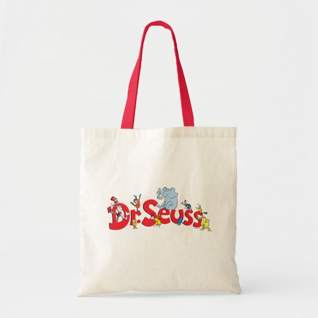 Dr. Seuss Character Logo Tote Bag (Front)