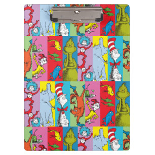Dr. Seuss   Character Slice Clipboard