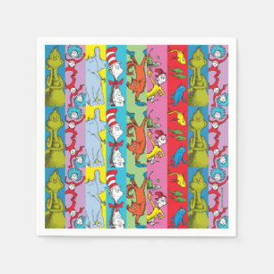Dr. Seuss   Character Slice Napkin