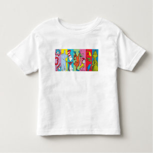 Dr. Seuss   Character Slice Toddler T-Shirt