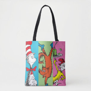 Dr. Seuss   Character Slice Tote Bag
