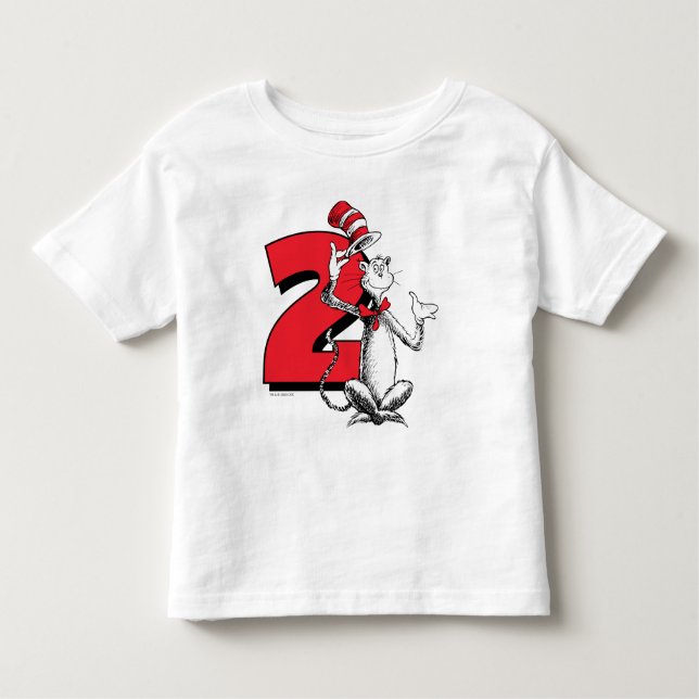 Dr. Seuss - Characters | Kids Birthday Toddler T-Shirt (Front)