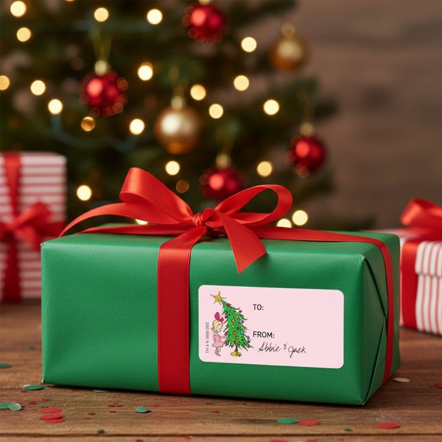 Dr. Seuss Cindy-Lou Who Christmas Gift Tag (Creator Uploaded)