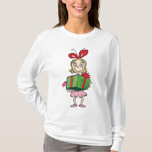 Dr. Seuss Cindy-Lou Who - Holding Present T-Shirt