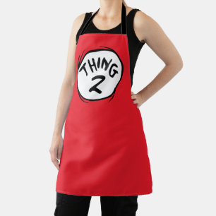 Dr. Seuss   Custom Thing One Thing Two Apron