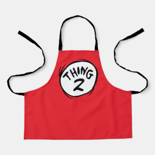 Dr. Seuss   Custom Thing One Thing Two Apron