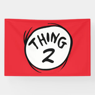 Dr. Seuss   Custom Thing One Thing Two Banner