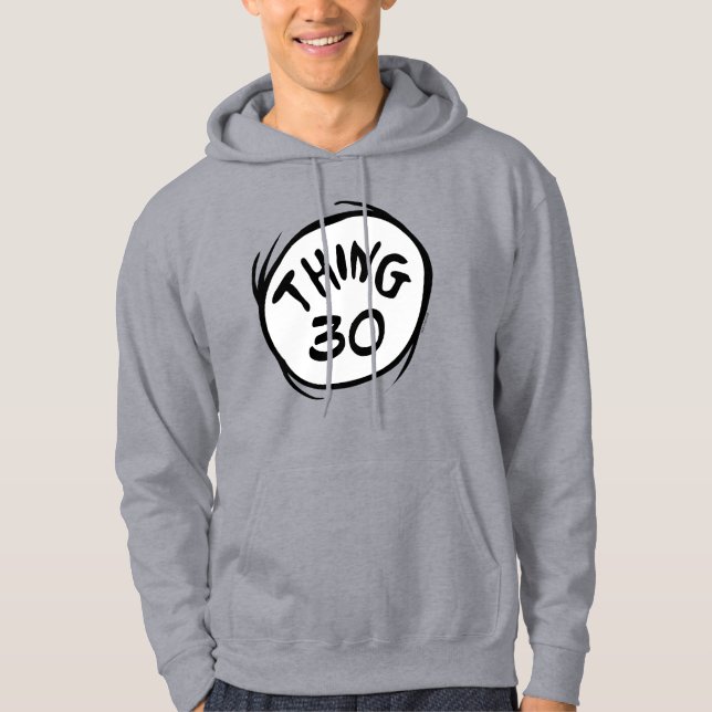 Dr. Seuss | Custom Thing One Thing Two Hoodie (Front)