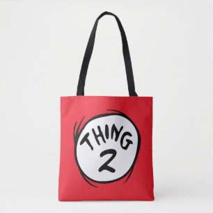 Dr. Seuss   Custom Thing One Thing Two Tote Bag