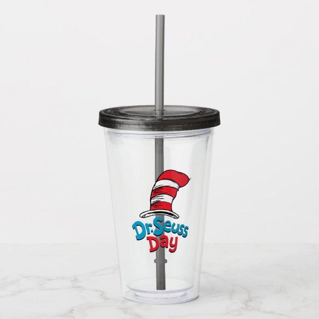 Dr. Seuss Day Acrylic Tumbler (Front)