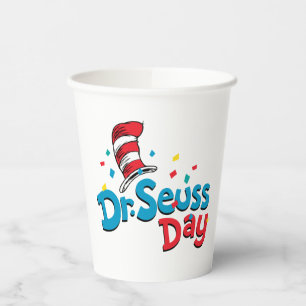 Dr. Seuss Day Confetti Paper Cups