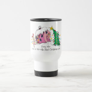 Dr. Seuss   Every Who in Who-ville, liked Christma Travel Mug