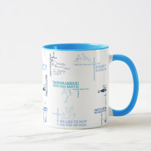 Dr. Seuss   Father's Day Quote Pattern Mug