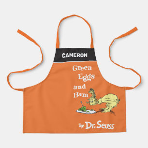 Dr. Seuss   Green Eggs and Ham Apron
