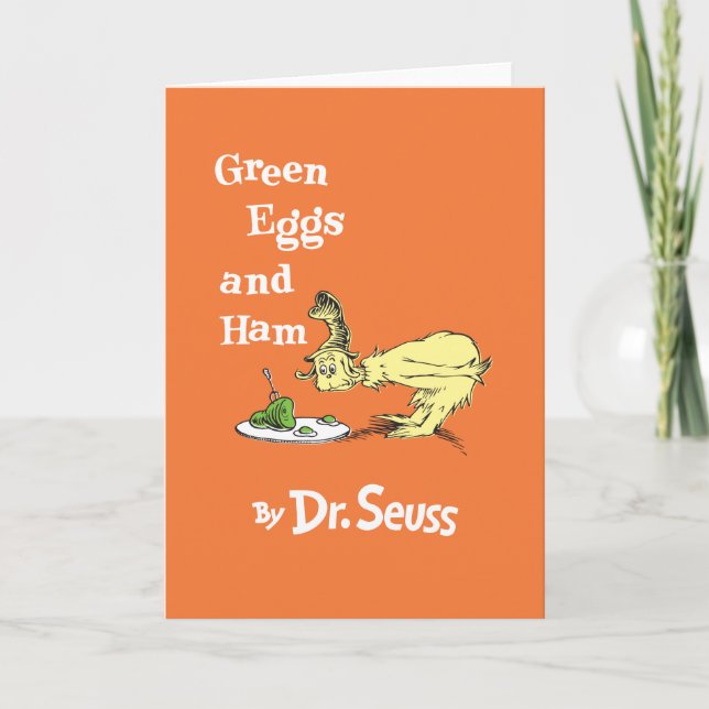 Dr. Seuss | Green Eggs and Ham Card (Front)