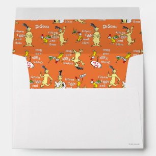 Dr. Seuss Green Eggs and Ham Character Pattern Envelope