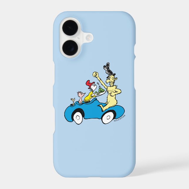 Dr. Seuss Green Eggs and Ham Characters in Car (Back)