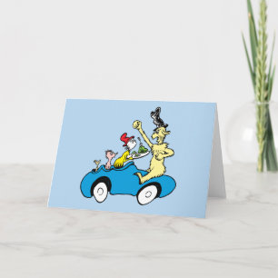 Dr. Seuss Green Eggs and Ham Characters in Car Card