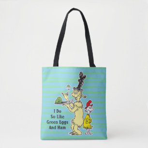 Dr. Seuss   Green Eggs and Ham   Friend & Sam-I-Am Tote Bag