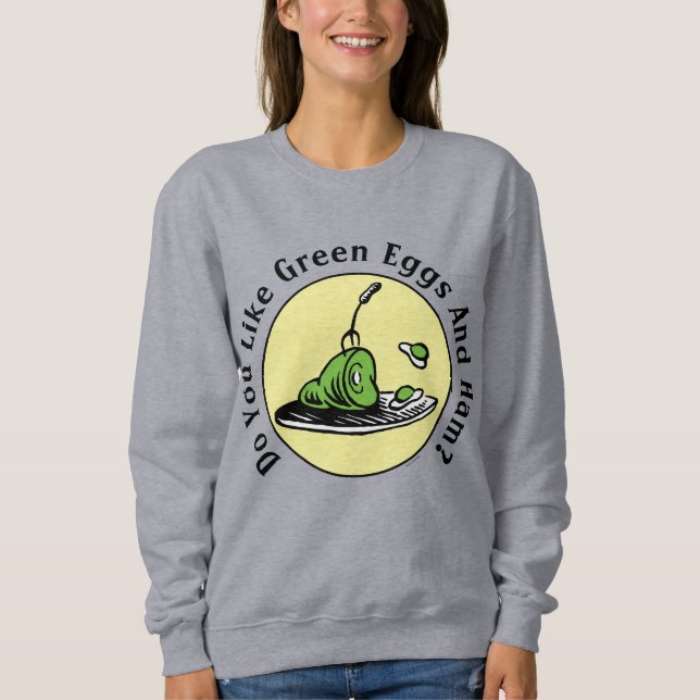 Dr. Seuss | Green Eggs and Ham Icon Sweatshirt (Front)