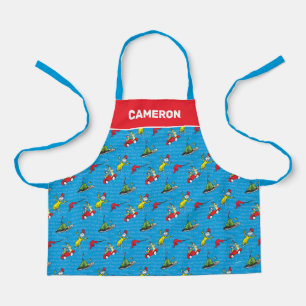 Dr. Seuss   Green Eggs And Ham Storybook Pattern Apron