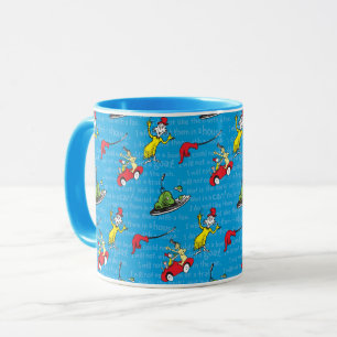Dr. Seuss   Green Eggs And Ham Storybook Pattern Mug