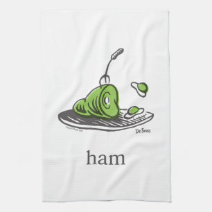 Dr. Seuss Green Eggs and Ham Tea Towel