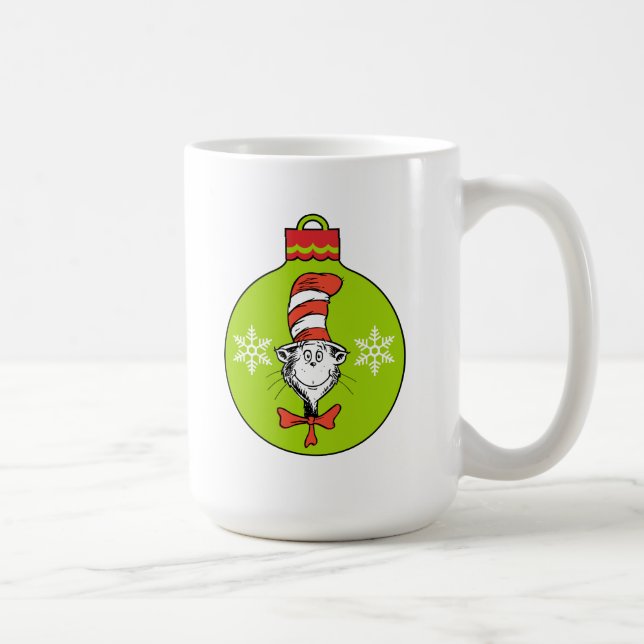 Dr. Seuss | Grinch | Cat in the Hat Ornament Coffee Mug (Right)