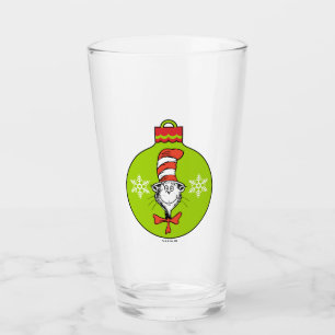 Dr. Seuss   Grinch   Cat in the Hat Ornament Glass