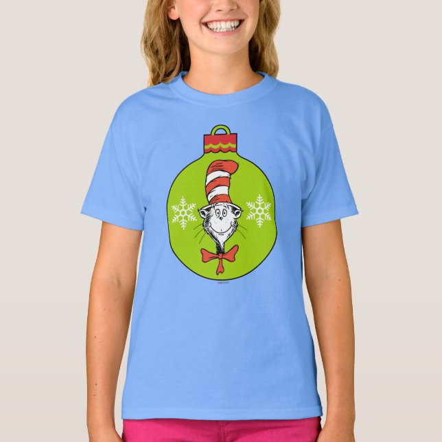 Dr. Seuss | Grinch | Classic The Cat in the Ha T-Shirt (Front)