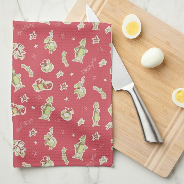Dr. Seuss | Grinch | Classic The Cat in the Ha Tea Towel (Quarter Fold)