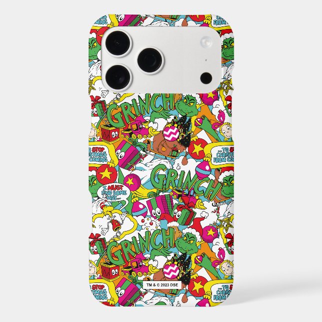 Dr. Seuss | Grinch Colourful Pattern (Back)