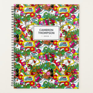Dr. Seuss   Grinch Colourful Pattern Planner
