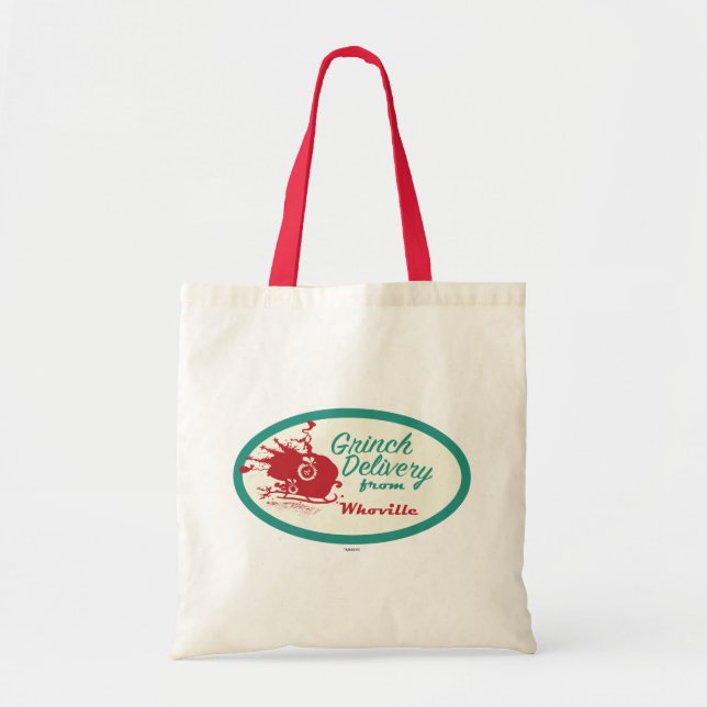 Dr. Seuss | Grinch Delivery from Who-ville Tote Bag (Front)