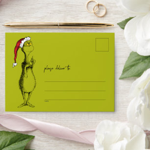 Dr. Seuss Grinch Envelope