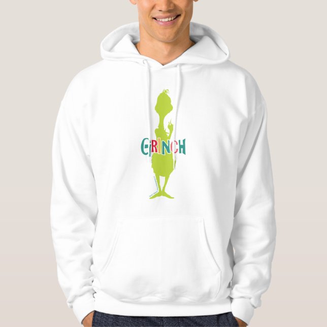 Dr. Seuss | Grinch - Green Silhouette Hoodie (Front)