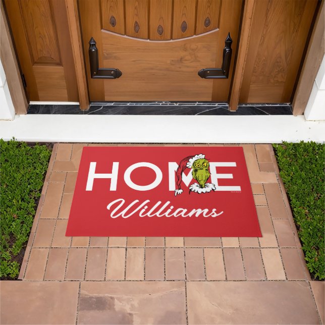 Dr. Seuss | Grinch - Ho Ho Ho Doormat (Outdoor)