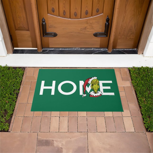 Dr. Seuss | Grinch - Ho Ho Ho Doormat (Outdoor)