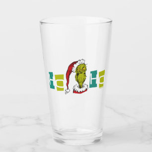 Dr. Seuss   Grinch - Ho Ho Ho Glass